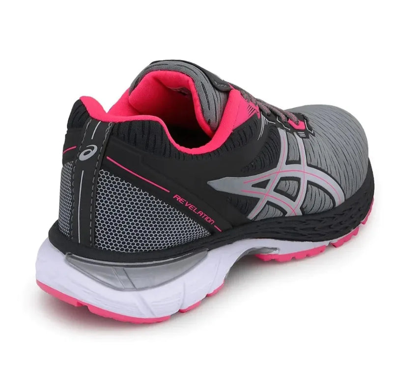 Asics Revelation - Cinza / Rosa