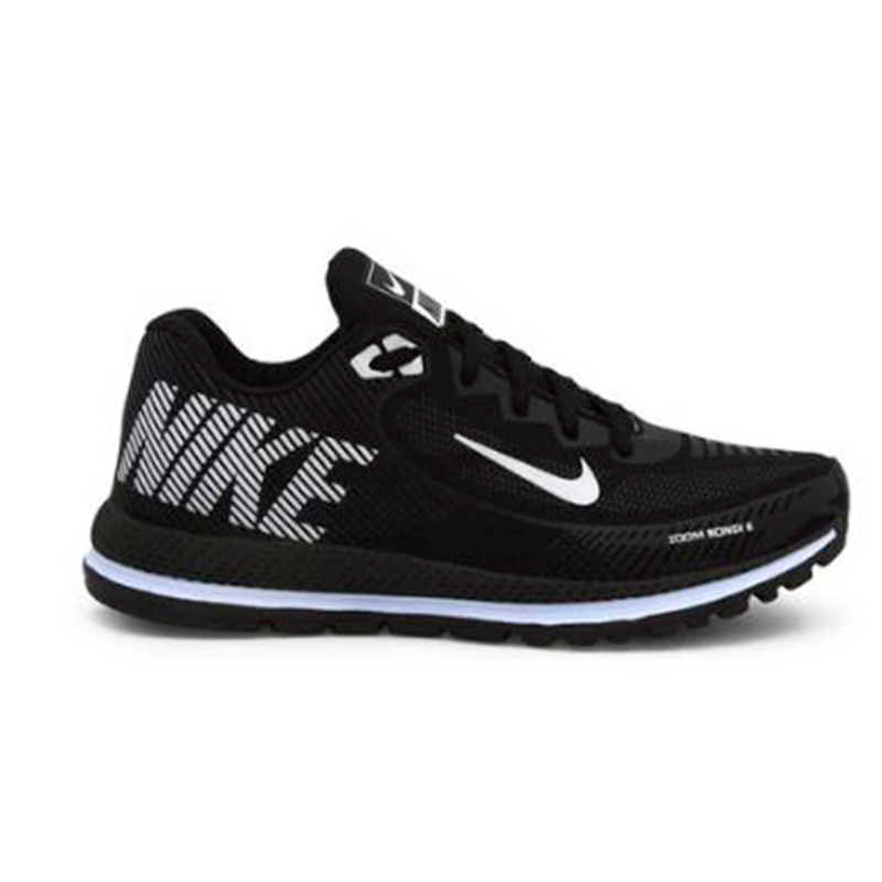 Tênis Feminino e Masculino Zoom Bondi 6 Preto- Branco