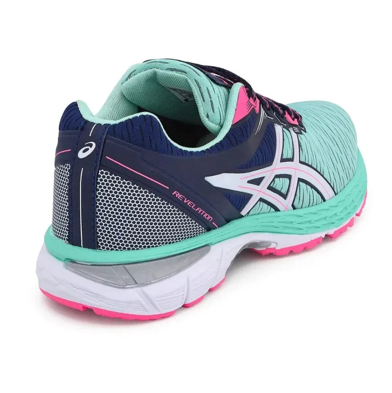 Asics Revelation Verde / Água Rosa