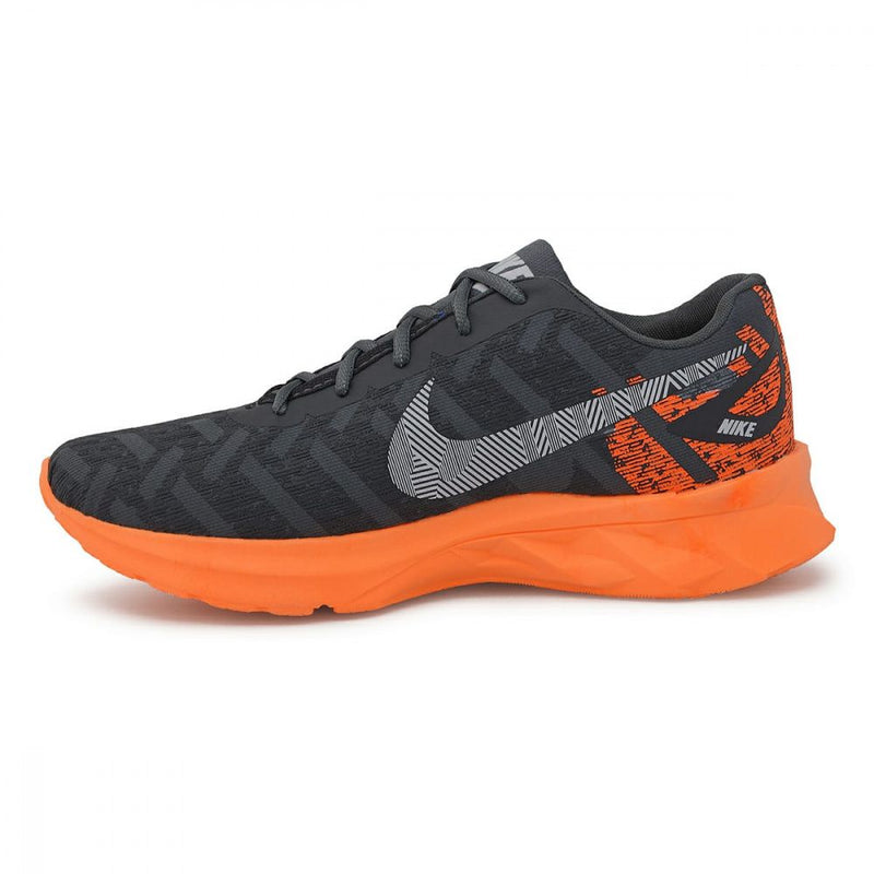 TÊNIS MASCULINO NIKE ZOOM TURBO CINZA / LARANJA