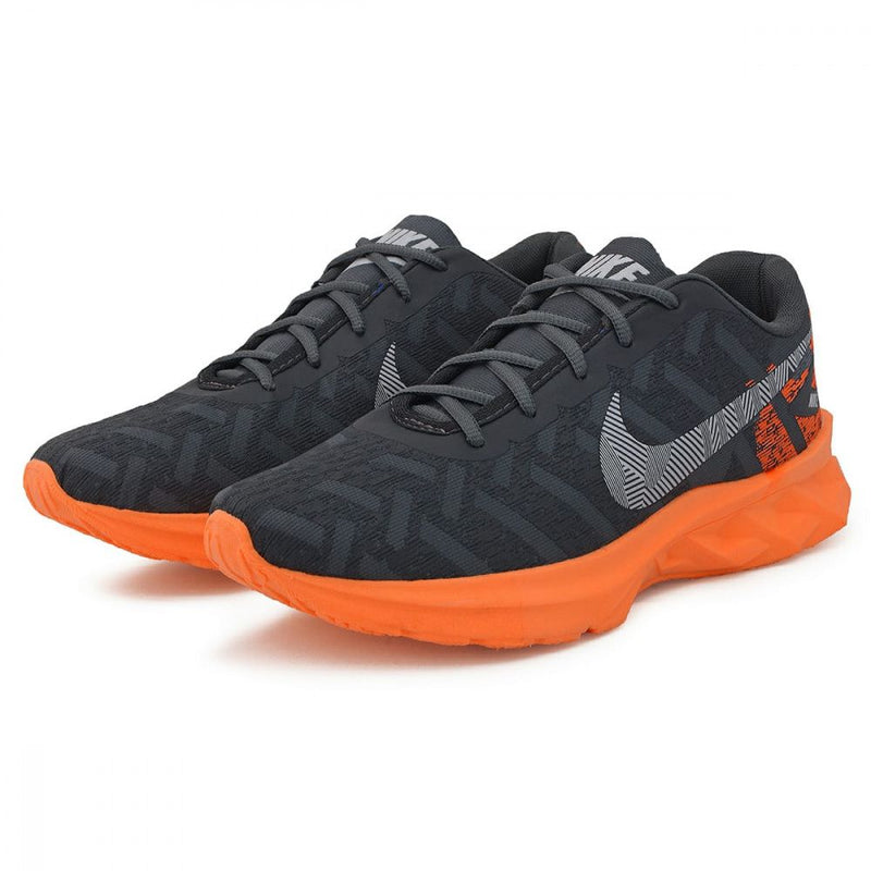 TÊNIS MASCULINO NIKE ZOOM TURBO CINZA / LARANJA