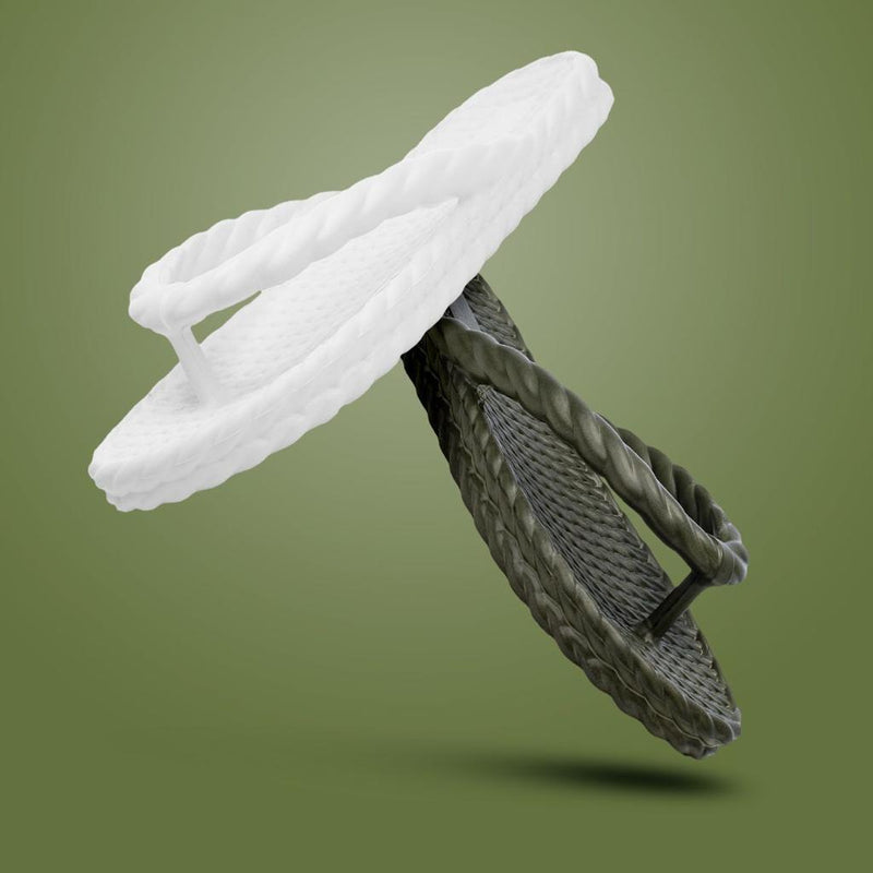 Chinelo Feminino EVA Samanbaia Branco