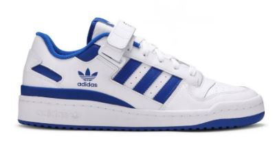 Tênis Masculino Adidas 3 Listra Branco Azul