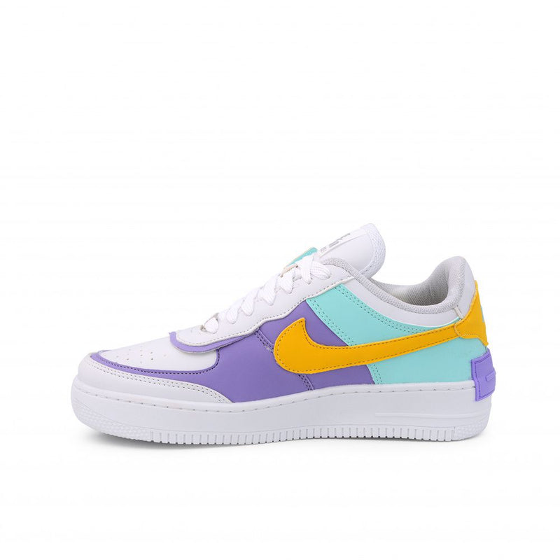 Tênis Air Force Shadow - Branco/Lilás