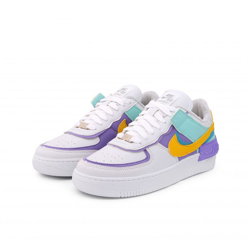 Tênis Air Force Shadow - Branco/Lilás