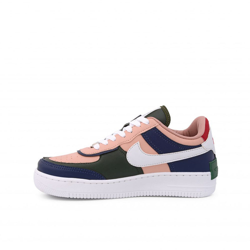 Tênis Air Force Shadow - Nude/Verde