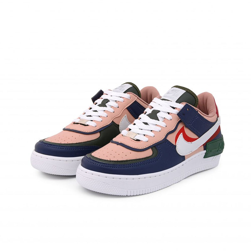 Tênis Air Force Shadow - Nude/Verde