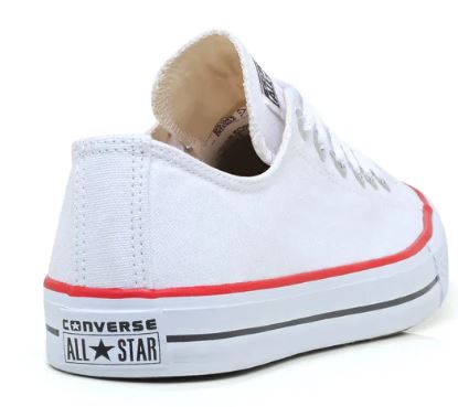 Tênis Feminino e Masculino All Star Cano Baixo Branco