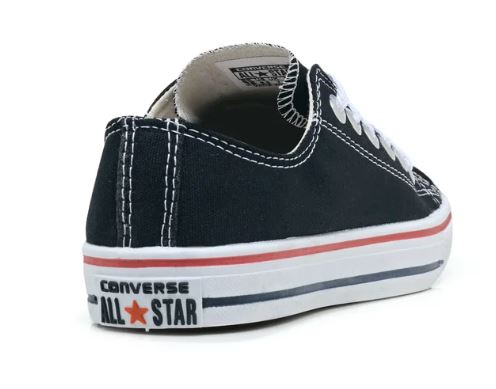 Tênis Feminino e Masculino All Star Cano Baixo Preto