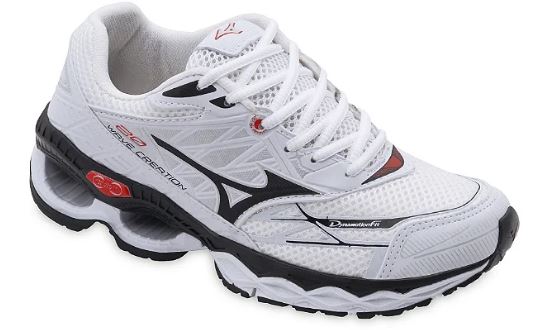 Tênis Masculino Mizuno Wave Creation 20 Branco
