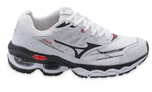 Tênis Masculino Mizuno Wave Creation 20 Branco