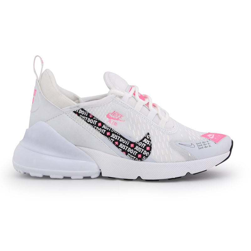 Tênis 270 Just Do it Feminino Branco / Rosa