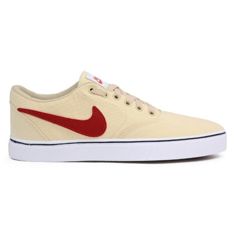 Tênis Masculino Nike SB Charge Bege / Vermelho