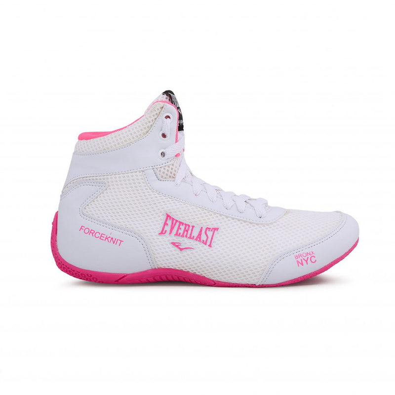 Bota Everlast Forceknit - Branca / Rosa