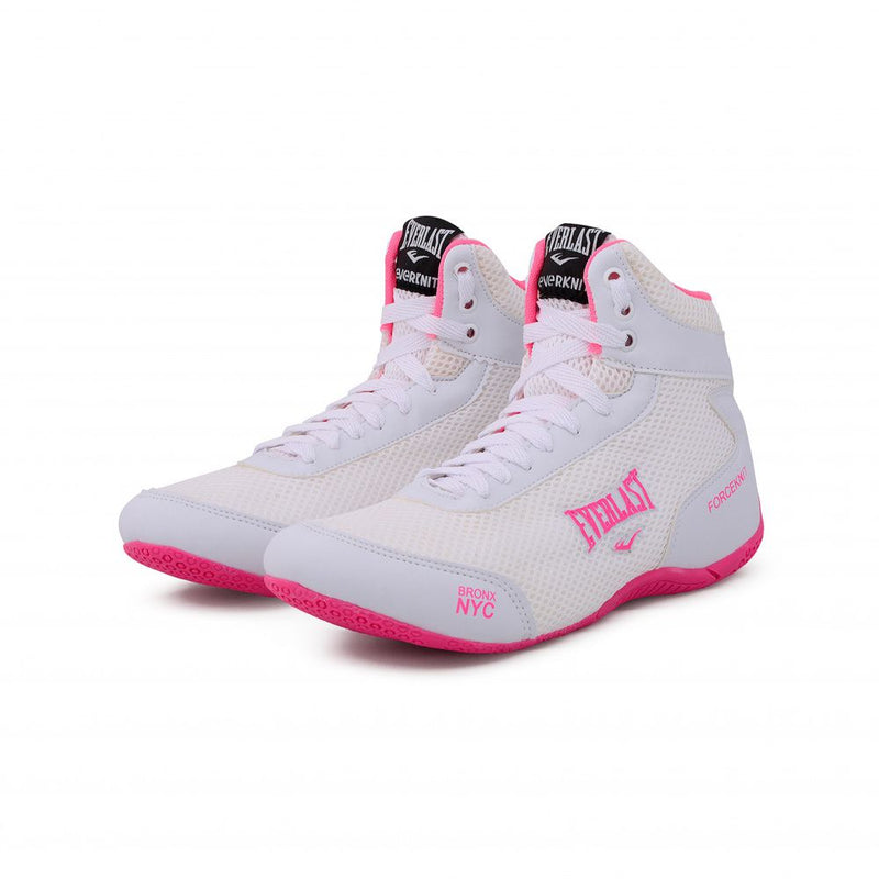 Bota Everlast Forceknit - Branca / Rosa