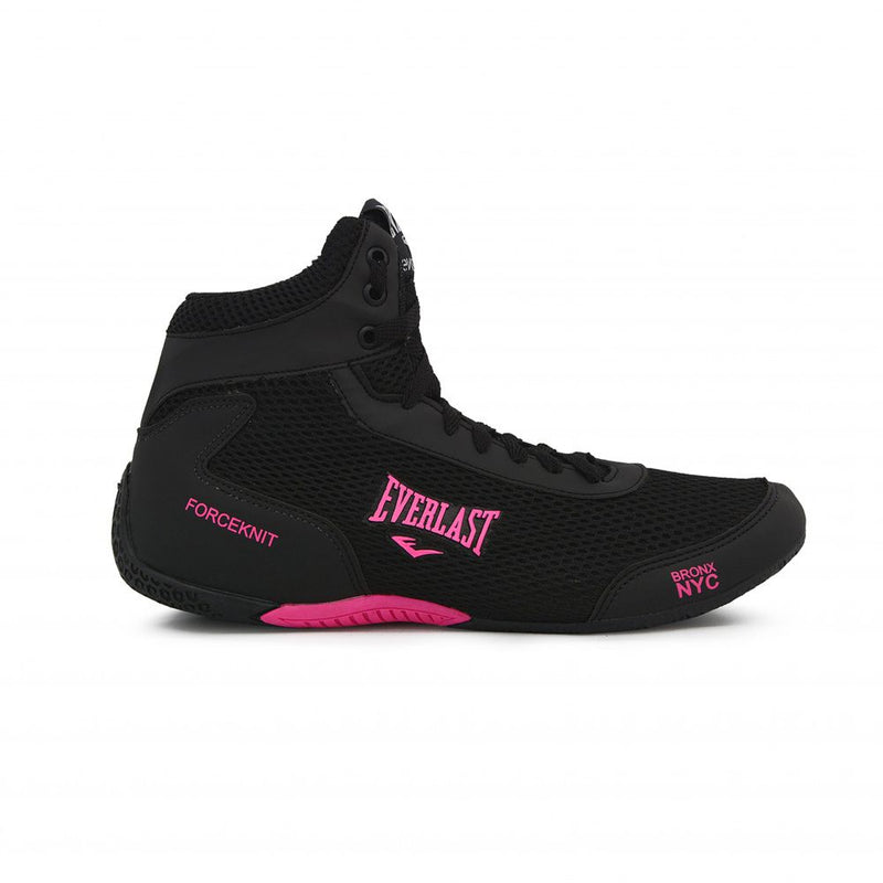 Bota Everlast Forceknit - Preta / Pink
