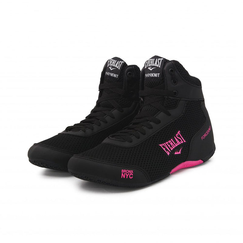 Bota Everlast Forceknit - Preta / Pink