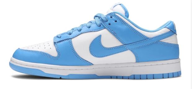Tênis Feminino e Masculino Nike Dunk Low Azul BB