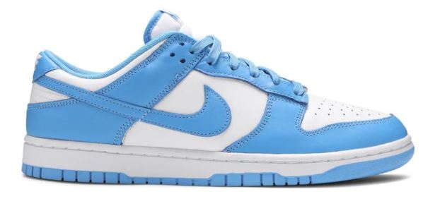 Tênis Feminino e Masculino Nike Dunk Low Azul BB