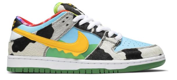 Tênis Feminino e Masculino Nike Dunk Low Ben jerry
