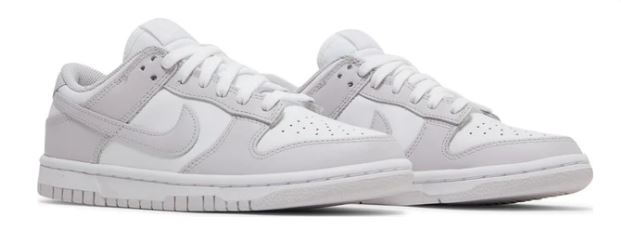 Tênis Feminino e Masculino Nike Dunk Low Cinza - Branco