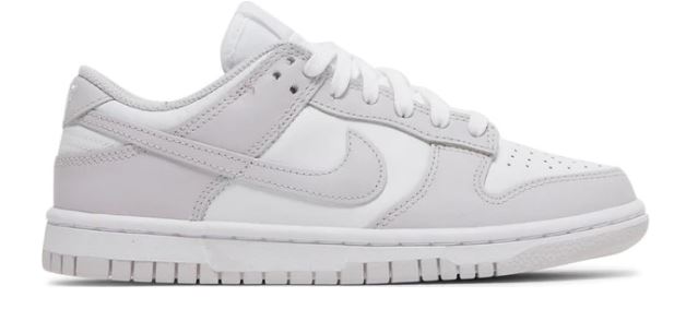 Tênis Feminino e Masculino Nike Dunk Low Cinza - Branco