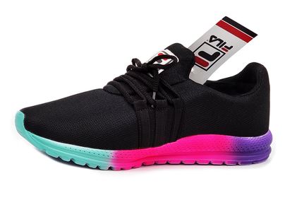 Tênis Feminino Fila F1 Preto Tricolor