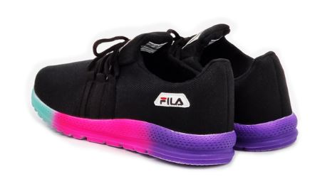 Tênis Feminino Fila F1 Preto Tricolor