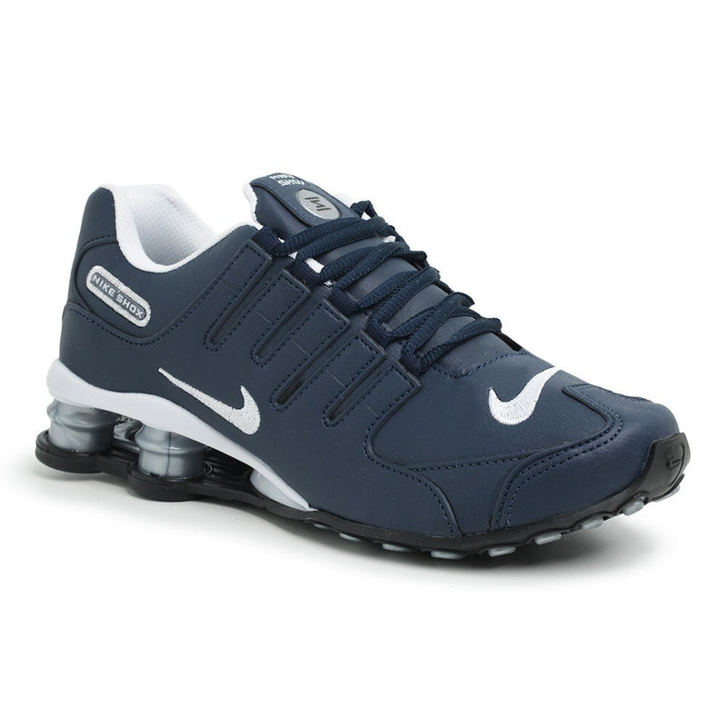 Tênis Nike Shox Masculino Marinho / Branco