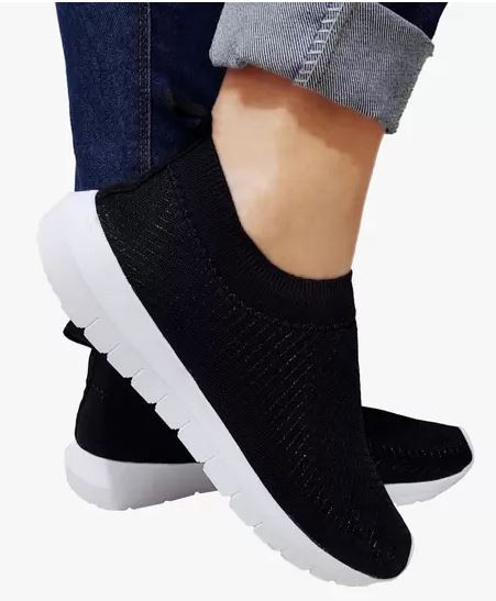 Tênis Feminino Meia Preto