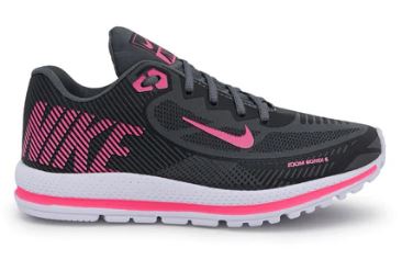 Tênis Feminino Zoom Bondi 6 Cinza - Pink