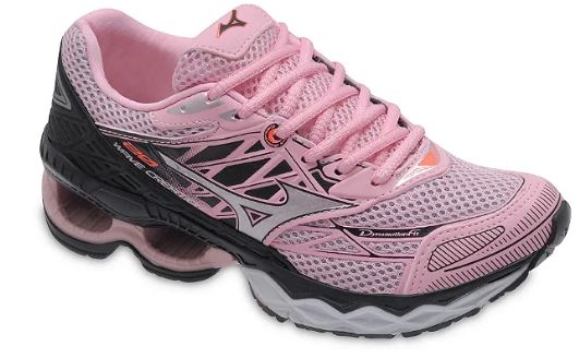 Tênis Feminino Mizuno Wave Creation 20 Rosa