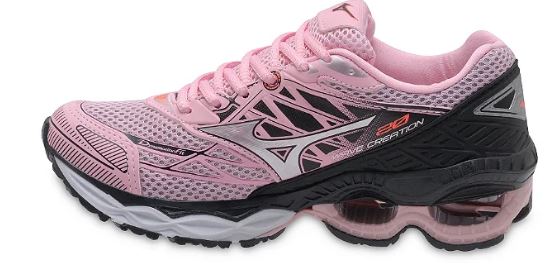 Tênis Feminino Mizuno Wave Creation 20 Rosa