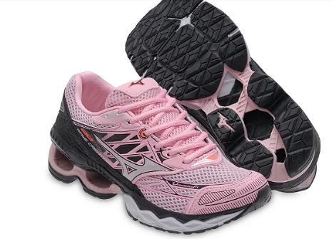 Tênis Feminino Mizuno Wave Creation 20 Rosa