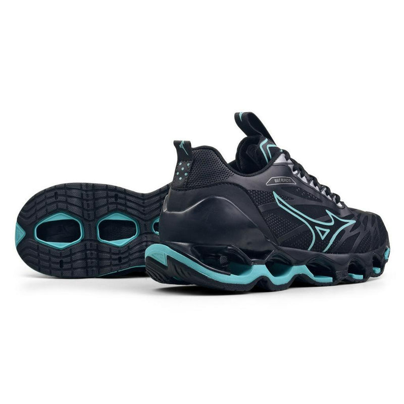 Tênis Mizuno Wave Pro 11 Preto / Verde Agua
